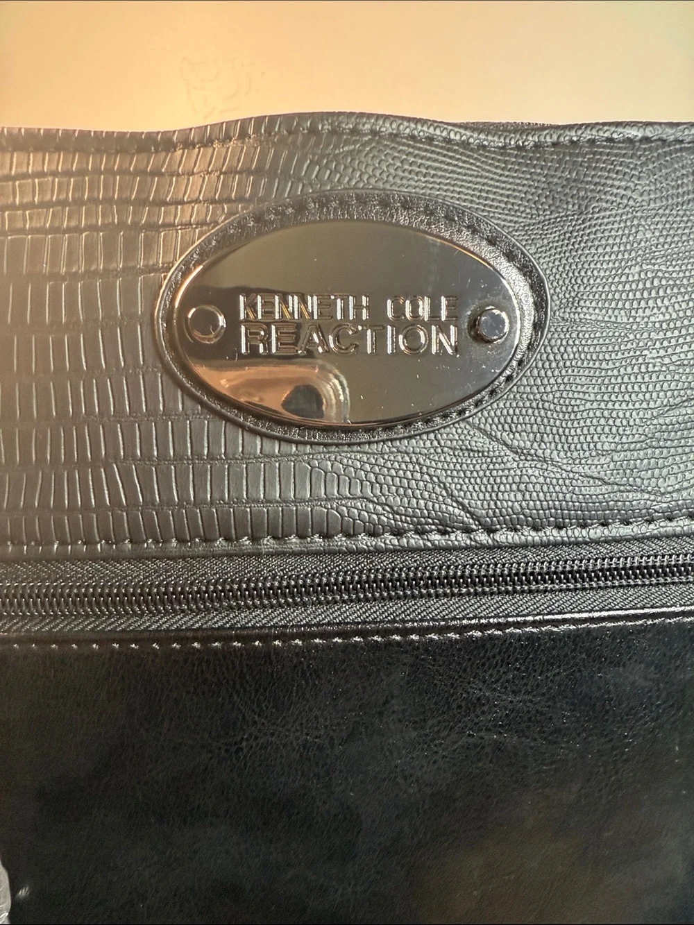 Kenneth Cole Reaction Leeds Exclusive Black Work Tote Bag NWT Tablet 9950-S3BK